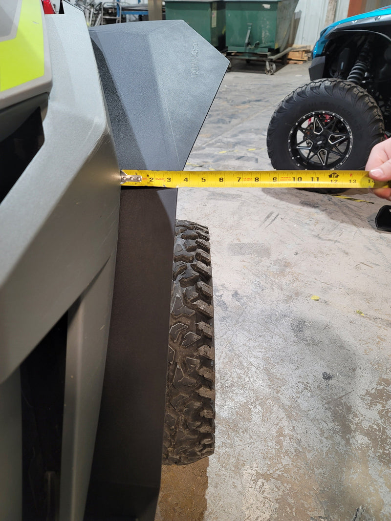 Load image into Gallery viewer, Trail Armor 2020 - 2024 Polaris RZR Pro XP, RZR Pro XP 4, 2022 - 2024 Turbo R and Turbo R 4 (all editions) Mud Flap Fender Extensions
