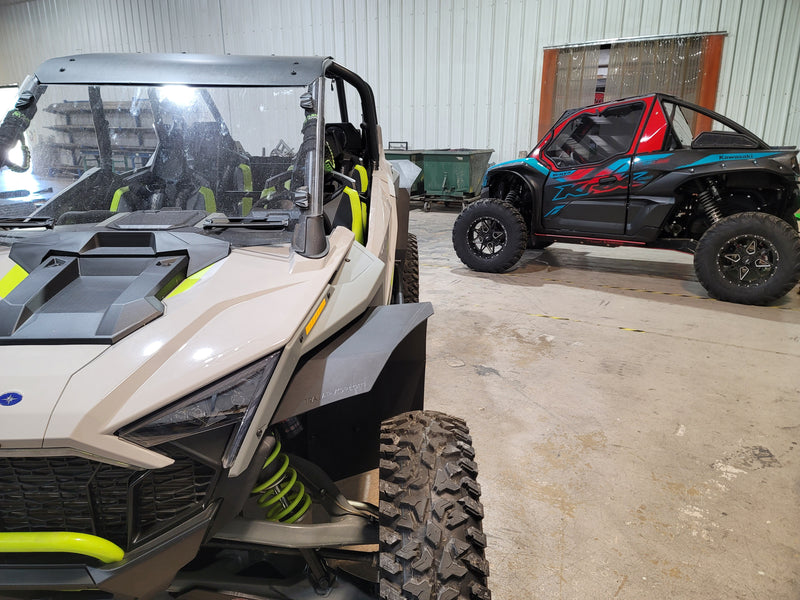 Load image into Gallery viewer, Trail Armor 2020 - 2024 Polaris RZR Pro XP, RZR Pro XP 4, 2022 - 2024 Turbo R and Turbo R 4 (all editions) Mud Flap Fender Extensions
