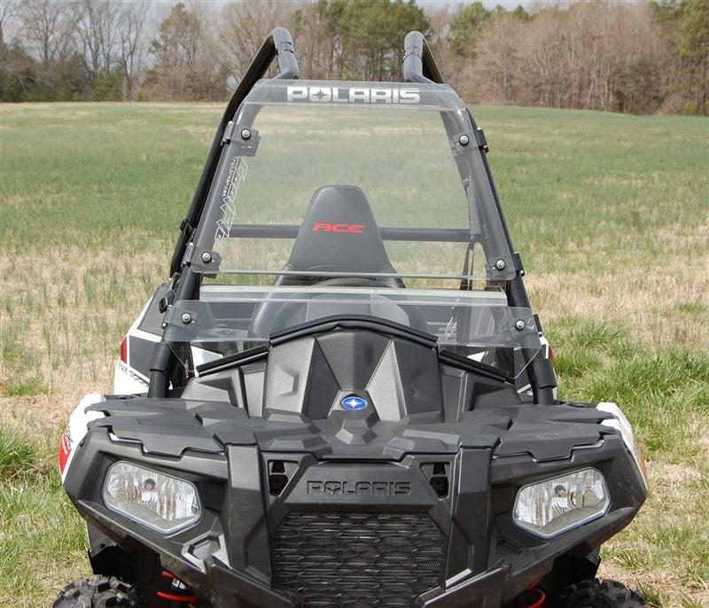Load image into Gallery viewer, Trail Armor Polaris Sportsman ACE 325, 500, 570, 570 SP, 900, 900 XC CoolFlo Windshield with Fast Clamps DoT Approved Rated AS4
