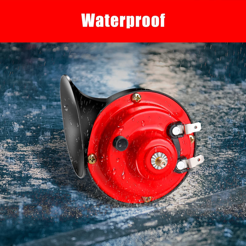 Load image into Gallery viewer, 130dB Super Loud 12V Waterproof Electric Train and Marine Truck Horn
