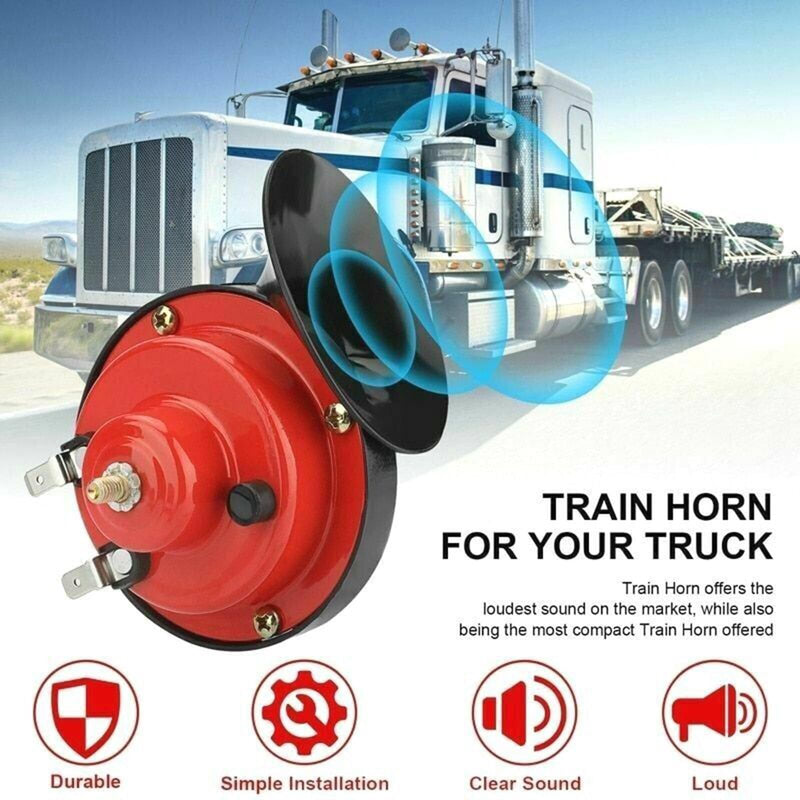 Load image into Gallery viewer, Electric 300dB Super Loud Train and Car Air Horn with Water Snail Design
