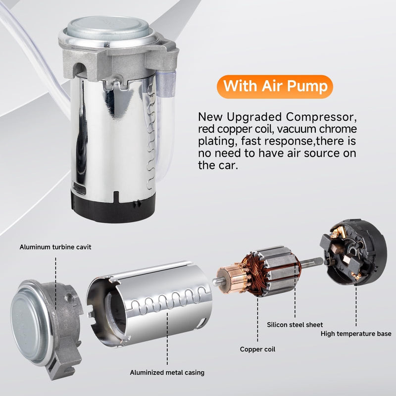 Load image into Gallery viewer, 12V 150dB Loud Air Train Horn Kit for Trucks and Cars
