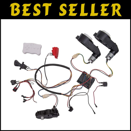 12V Ride-On Car Modification Kit with Wiring and Motors for Kids