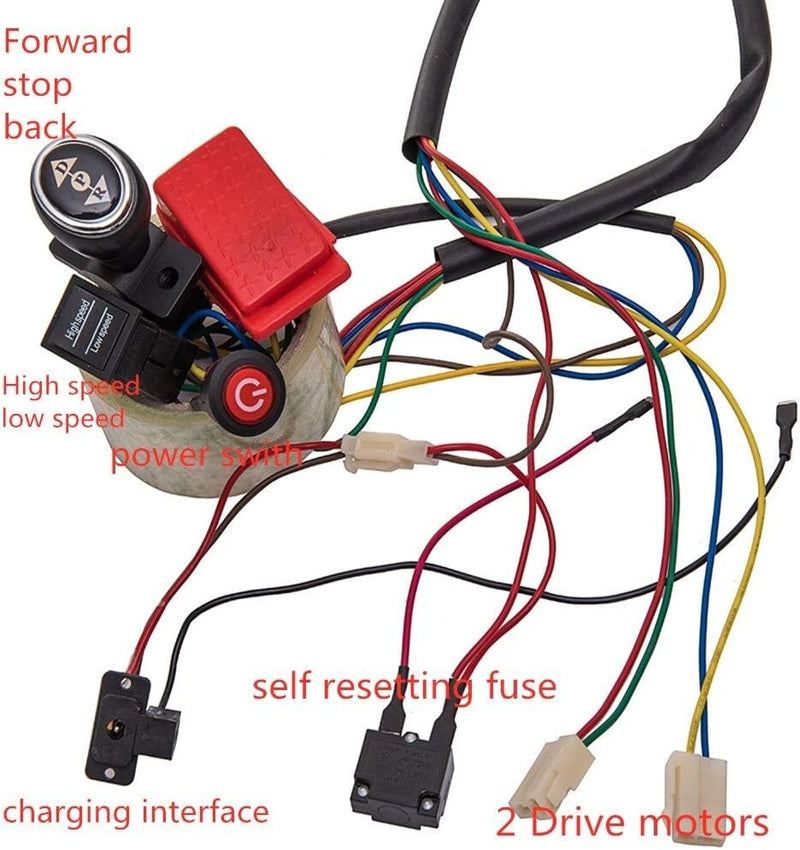 Load image into Gallery viewer, 12V Ride-On Car Modification Kit with Wiring and Motors for Kids
