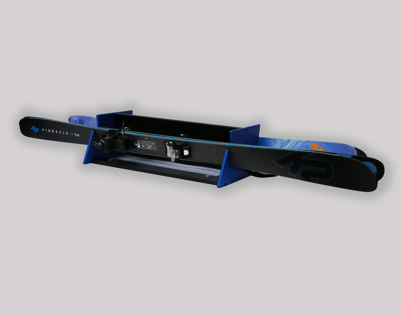 Load image into Gallery viewer, TRAPSKI DOUBLE Mobile All Mountain Ski and Standard Stance Snowboard Rack
