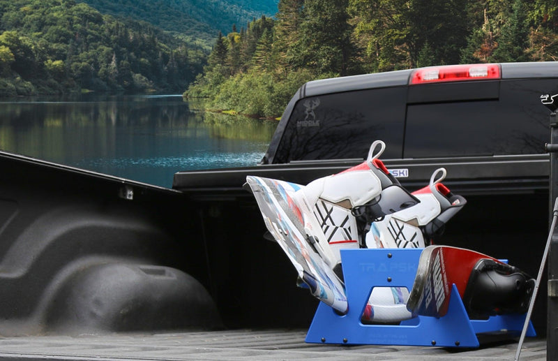 Load image into Gallery viewer, TRAPSKI DOUBLE Water Ski &amp; Wakeboard Rack
