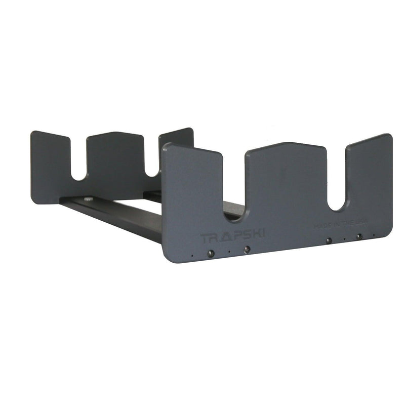 Load image into Gallery viewer, TRAPSKI LowPro 2 S Ski and Snowboard Rack Insert for Rooftop Cargo Box | High Quality Marine Grade HDPE Plastic | UV Protected | Premium Strap Included | 3 Year Warranty | Made in the USA
