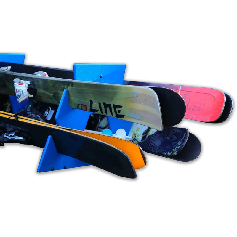 Load image into Gallery viewer, TRAPSKI POWDER QUAD Mobile Ski Rack
