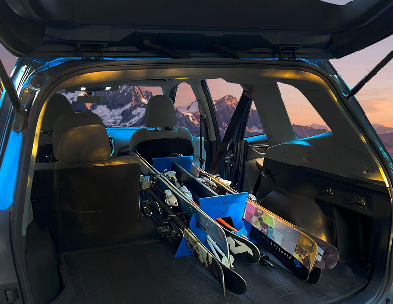Load image into Gallery viewer, TRAPSKI QUAD Racing and XC Ski Rack
