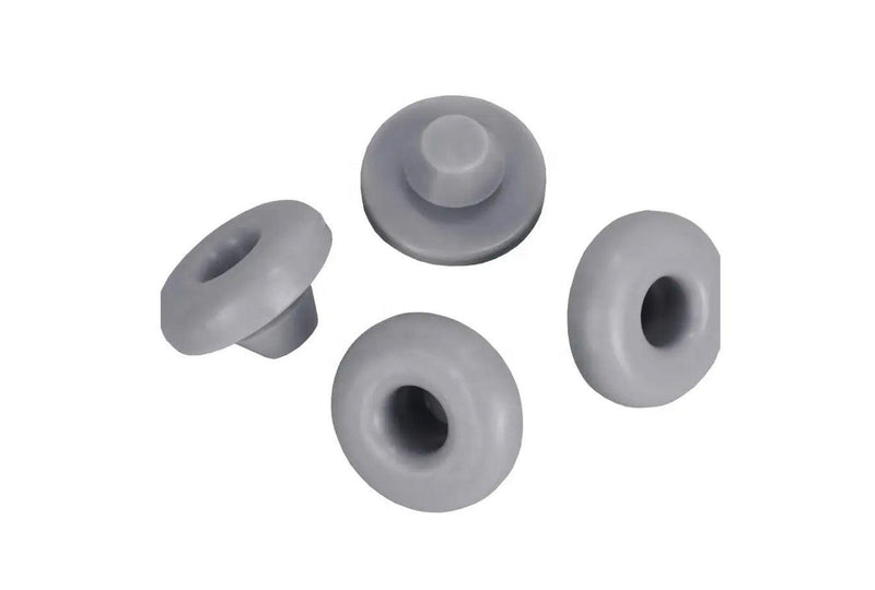 Load image into Gallery viewer, TRAPSKI Rack Replacement Rack Feet | Common 20 qt Cooler Rubber Feet for RTIC Coolers, Yeti Coolers, Tundra Roadie Tank Hard Sided | Non-Slip Non-Scratch Rubber Feet, Gray
