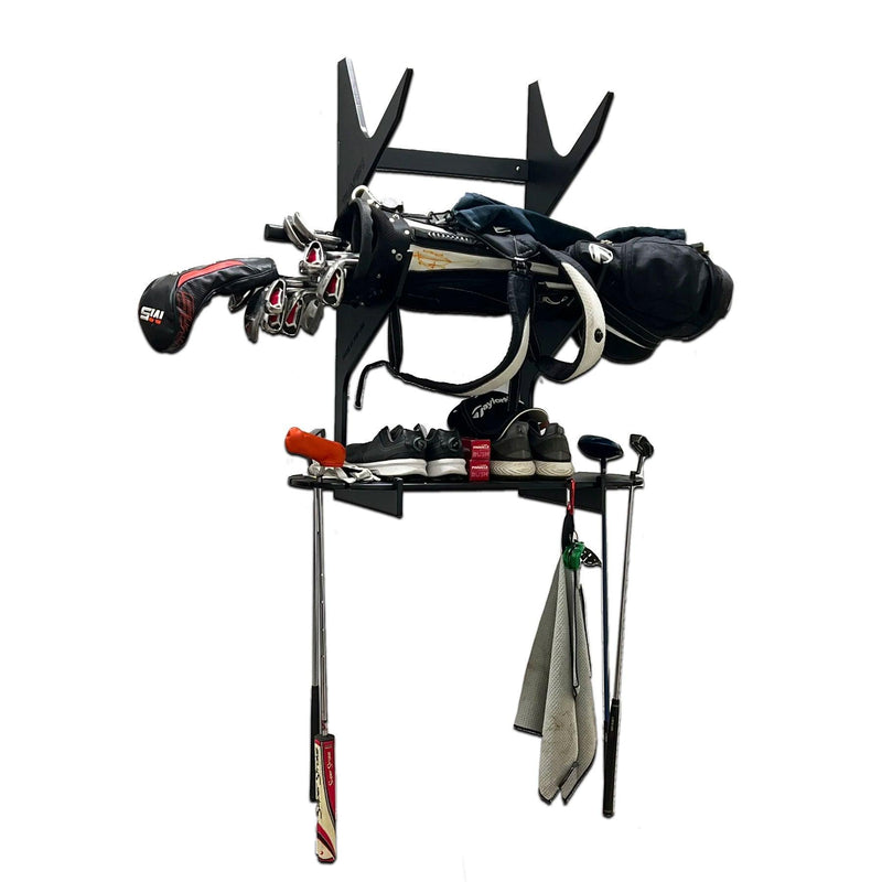 Load image into Gallery viewer, TRAPSKI Wall Golf Rack Storage Organizer Base with Oval Shelf

