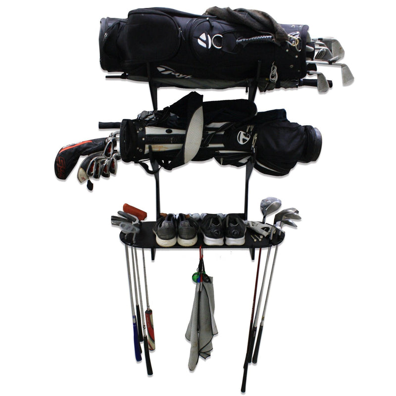 Load image into Gallery viewer, TRAPSKI Wall Golf Rack Storage Organizer Base with Oval Shelf
