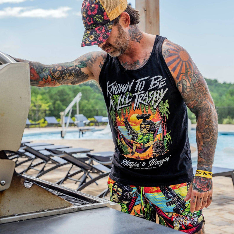 Load image into Gallery viewer, Known To Be A Lil Trashy Raccoon Men&#39;s Tank
