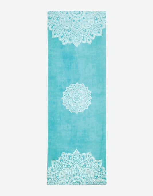 Travel Combo Yoga Mat - Mandala Turquoise