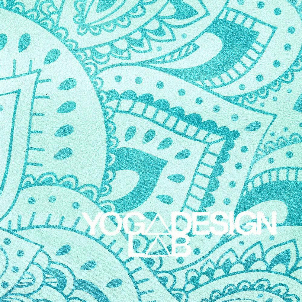 Travel Combo Yoga Mat - Mandala Turquoise