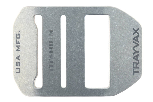 Cinch Belt Buckle - Titanium