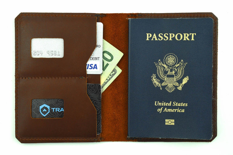 Load image into Gallery viewer, Explorer Passport Wallet - Brown
