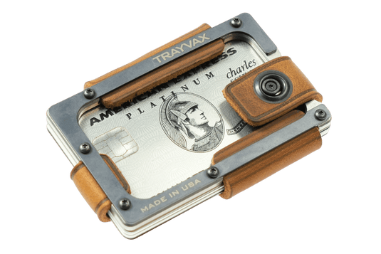 Contour Lite Wallet - Titanium Tobacco Brown