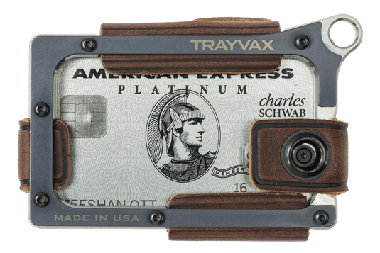 Contour Wallet - Raw Mississippi Mud