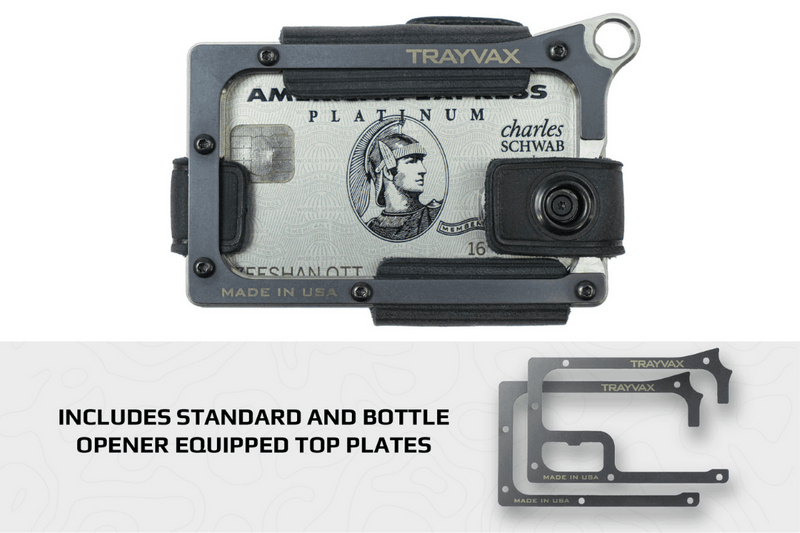 Load image into Gallery viewer, Contour Wallet - Raw Stealth Black

