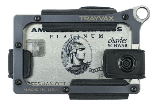 Contour Wallet - Raw Stealth Black