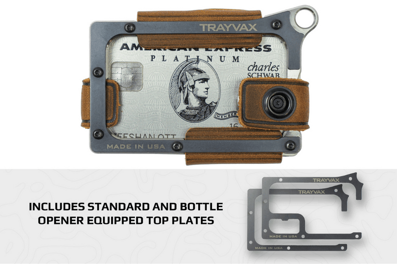 Load image into Gallery viewer, Contour Wallet - Raw Tobacco Brown
