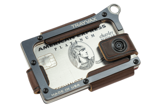 Contour Wallet - Titanium Mississippi Mud