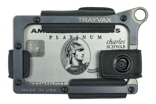 Contour Wallet - Titanium Stealth Black