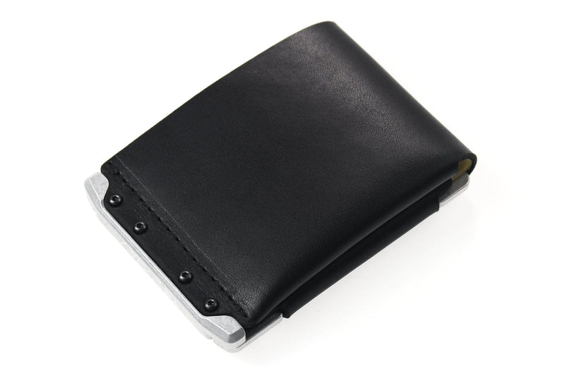 Load image into Gallery viewer, Venture Billfold - Raw Tumbled / Nightfall Black
