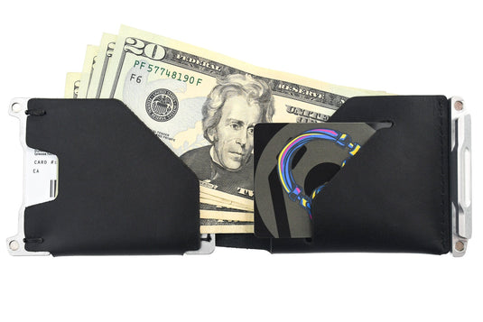 Venture Billfold - Raw Tumbled / Nightfall Black