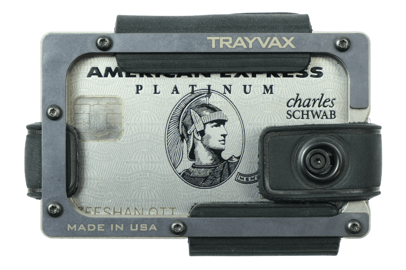 Load image into Gallery viewer, Contour Lite Wallet - Titanium Stealth Black
