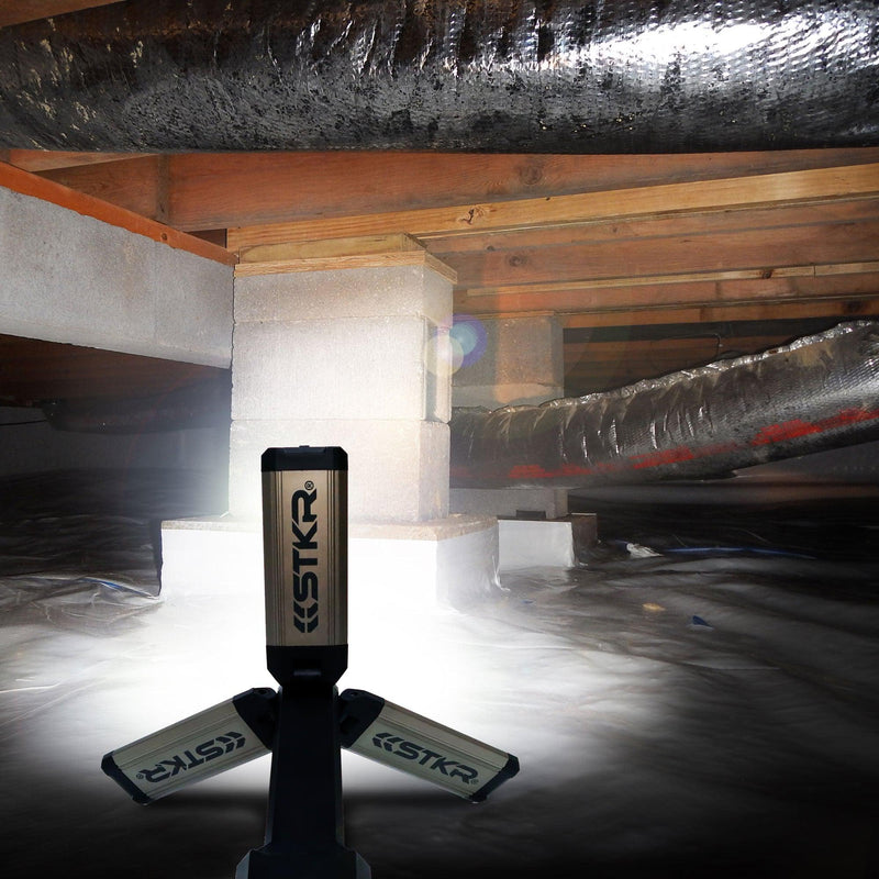 Load image into Gallery viewer, TRi-Mobile Work Light with Tripod -  Portable Rechargeable Shoplight
