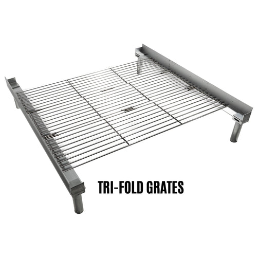 Pop-Up Fire Pit Grill Grate