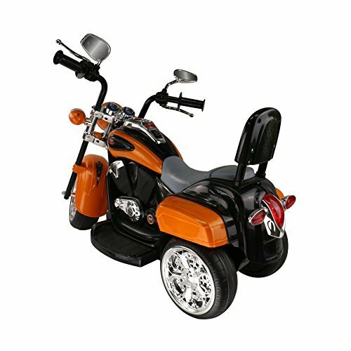 Load image into Gallery viewer, Electric Ride-On Trike Motorcycle for Kids 3-4 Years Old - Orange

