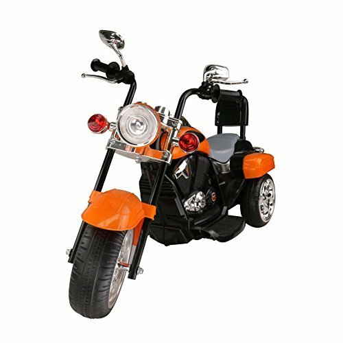 Load image into Gallery viewer, Electric Ride-On Trike Motorcycle for Kids 3-4 Years Old - Orange
