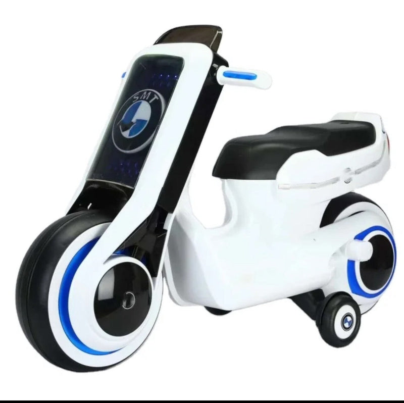 Load image into Gallery viewer, Electric Kids Lightcycle Ride-On Motorcycle Scooter Toy
