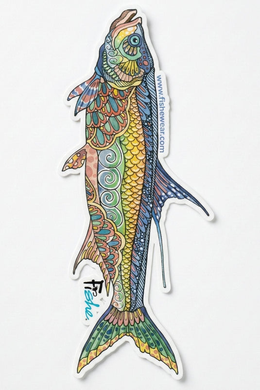 Tropical Tarpon Sticker