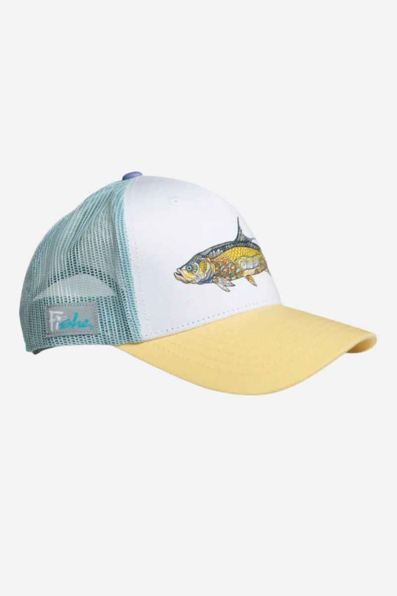 Load image into Gallery viewer, Tropical Tarpon Trucker Hat
