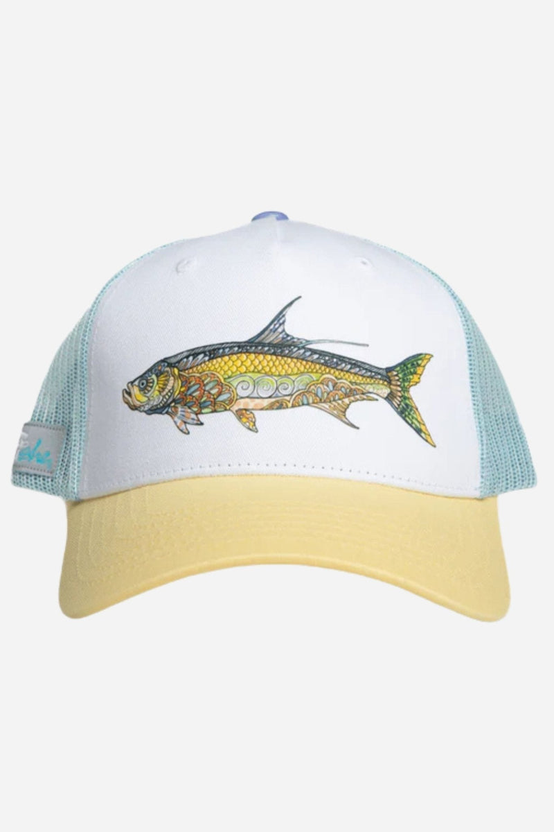 Load image into Gallery viewer, Tropical Tarpon Trucker Hat
