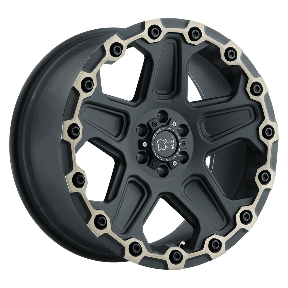 Black Rhino Hard Alloys Cog Matte Black W/ Machined Face & Dark Matte Tint