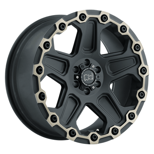 Black Rhino Hard Alloys Cog Matte Black W/ Machined Face & Dark Matte Tint