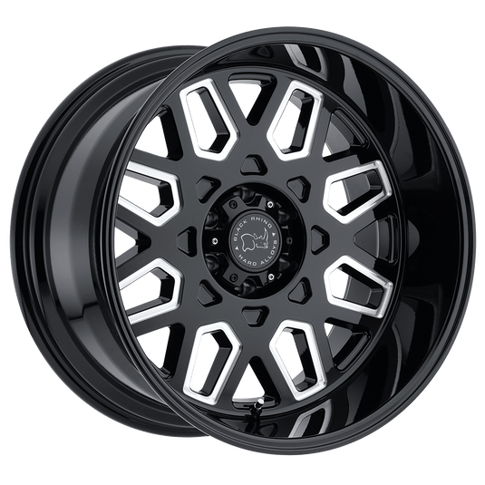 Black Rhino Hard Alloys Predator Gloss Black W/ Milled Windows