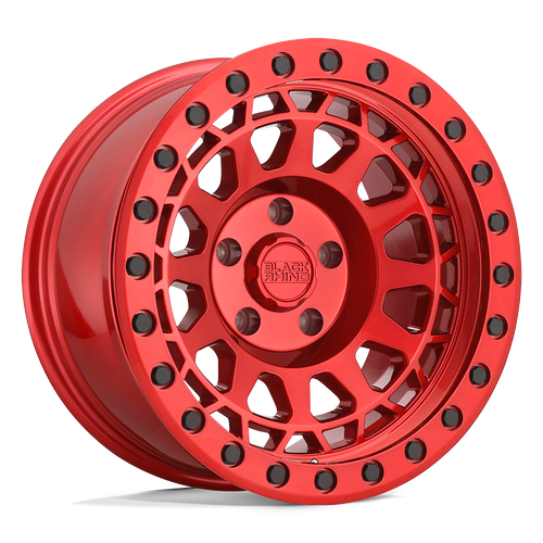 Black Rhino Hard Alloys Primm Candy Red W/ Black Bolts