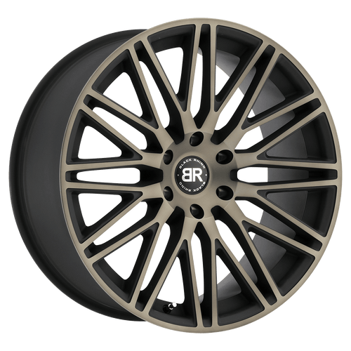 Black Rhino Hard Alloys Zulu Matte Black W/ Machined Face & Dark Matte Tint