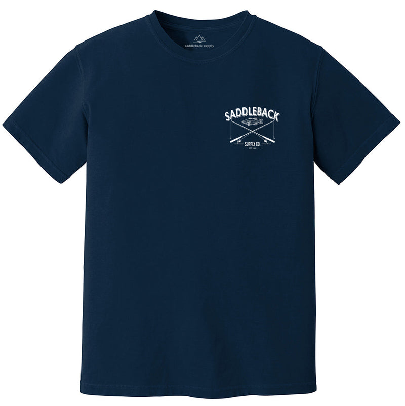 Load image into Gallery viewer, Out Fishin' Pigment Tee
