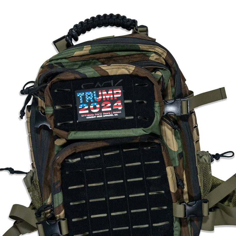 Load image into Gallery viewer, Trump 2024 American Flag PVC Patch
