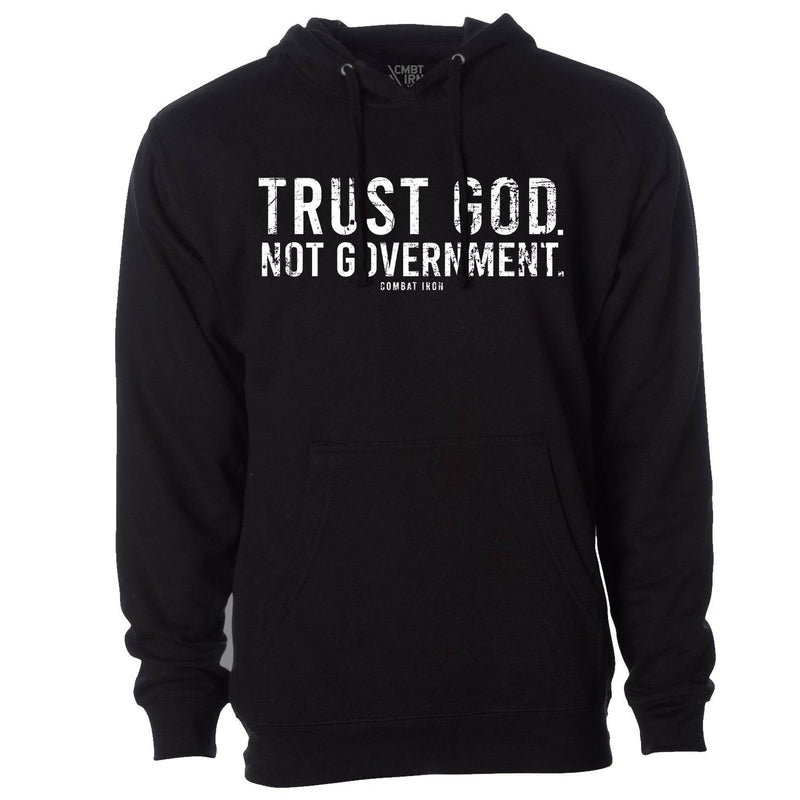 Load image into Gallery viewer, Trust God. Not Government. Men&#39;s Hoodie
