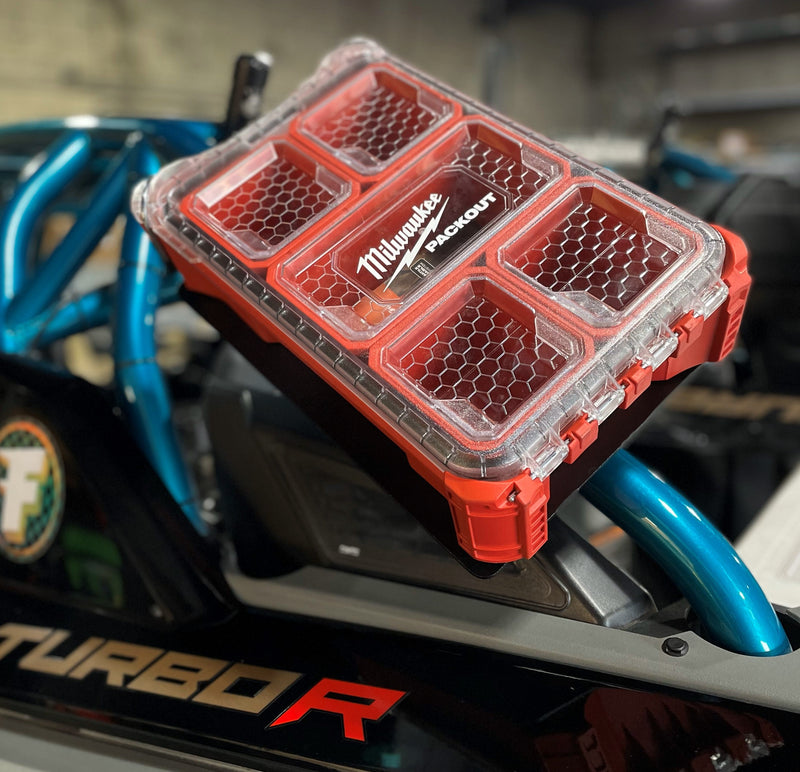 Load image into Gallery viewer, Tube Clamp Milwaukee Packout Mount by Fastlab
