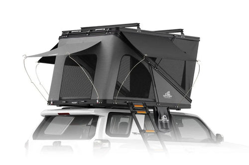 Alpine 51 Hardshell Rooftop Tent – Aluminum – 2 Person – Black – Compact Overland Design