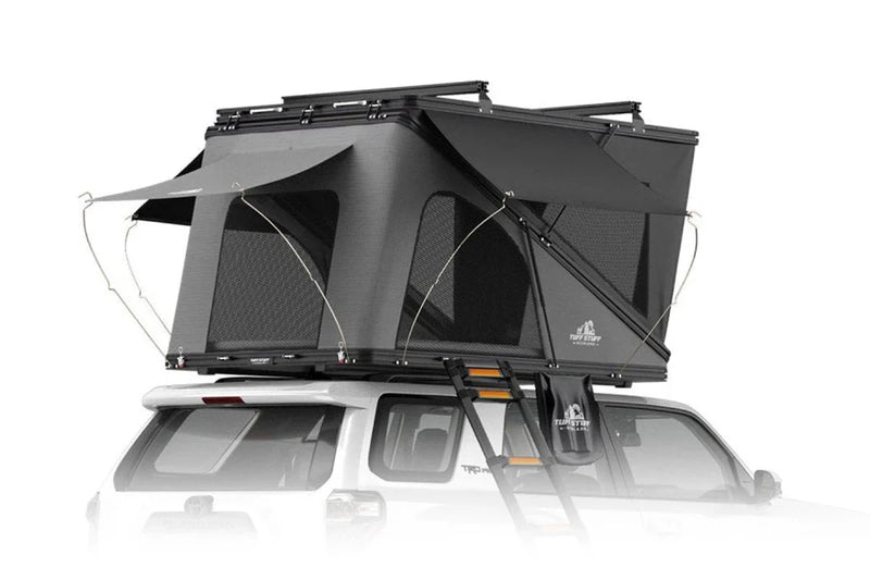 Load image into Gallery viewer, Alpine 51 Hardshell Rooftop Tent – Aluminum – 2 Person – Black – Compact Overland Design
